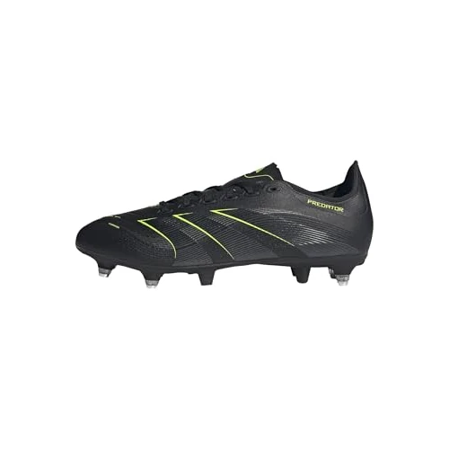 Limited-time offer: adidas Unisex Predator League Soft Ground Football Boots, Core Black/Carbon/Lucid Lemon, 6.5 UK from 85.00 GBP to 42.50 GBP (save 50%)