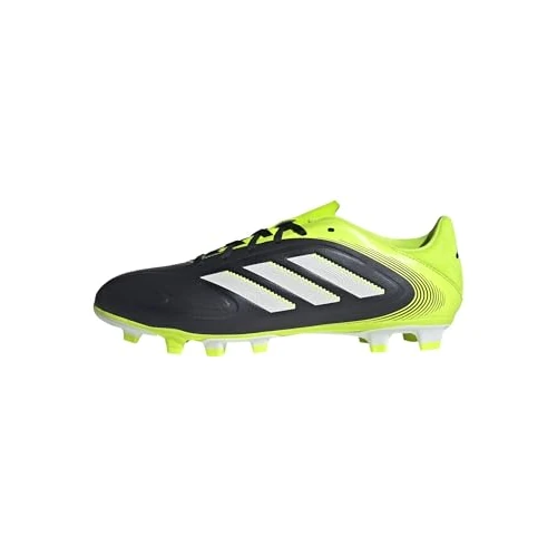 Adidas Unisex Adulto Copa Pure III Club Firm Ground/Multi Ground Football Boots, Core Black/Cloud White/Lucid Lemon, 42 EU