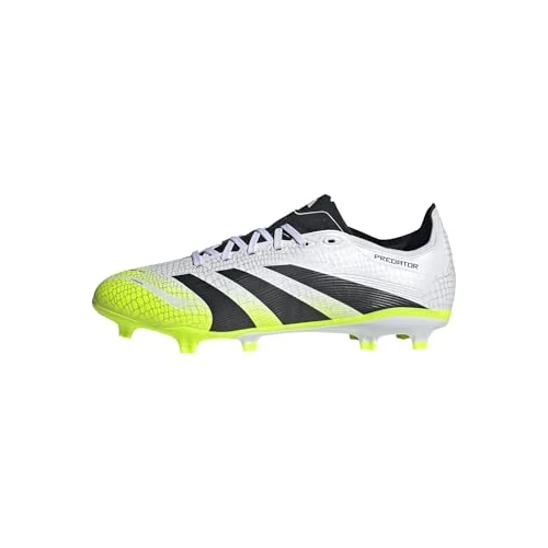 Zeitlich begrenztes Angebot: adidas Unisex Predator League Firm Ground/Multi Ground Football Boots, Cloud White/Core Black/Lucid Lemon, 44 2/3 EU von 95.00 € auf 51.24 € (46% Rabatt)