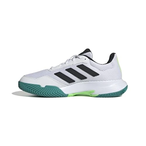 Adidas Unisex Adulto Court Spec 2 Tennis Shoes, FTWR White/Core Black/Pure Teal, 46 EU