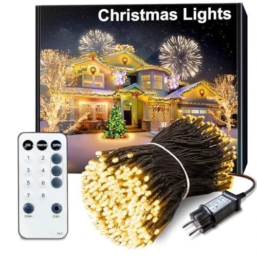 ARKOCHIC 100M Warm White Lights Christmas Lights