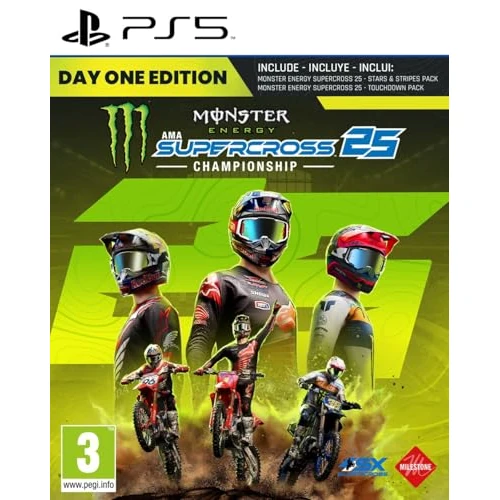 Offerta a tempo: Monster Energy Supercross 25 - The Official Video Game - Day One Edition, PlayStation 5 - 0.00% da 37.00 € a 37.00 €