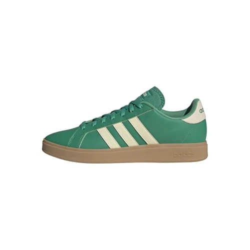 Limited-time offer: adidas Men's Grand Base 2.0 Shoes, Court Green/Warm Vanilla/Gum 3, 9 UK from 31.61 GBP to 31.61 GBP (save 0%)
