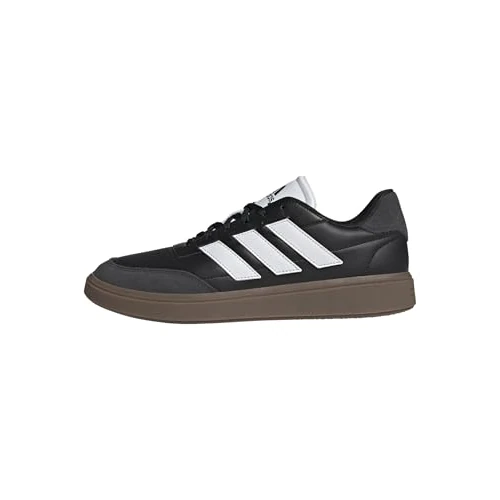 adidas Men's Courtblock Shoes, core Black/FTWR White/Carbon, 9 UK