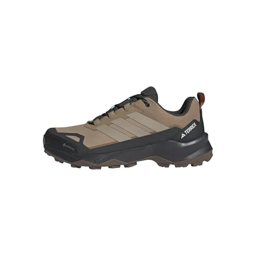 Offerta a tempo: Adidas Uomo Terrex Skychaser AX5 Gore-Tex Hiking Shoes, Cardboard/Blanch Cargo/Semi Impact Orange, 46 2/3 EU - 28% da 120.00 € a 85.98 €