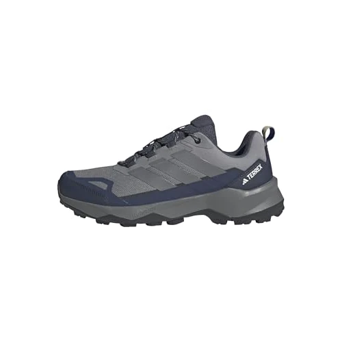 adidas heren Terrex SKYCHASER AX5 Hiking Shoes, Grey Three/Grey Four/Shadow Navy, 46 EU