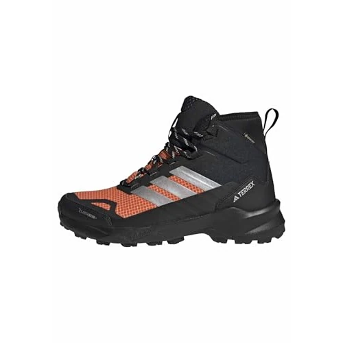 Oferta limitada: adidas Hombre Terrex Skychaser AX5 Mid Gore-Tex Climawarm+ Hiking Shoes, Core Black/Silver Met./Semi Impact Orange, 40 2/3 EU de 160.00 € a 84.38 € (ahorro 47%)