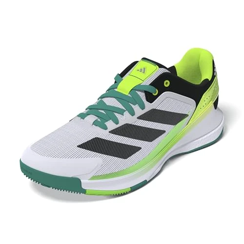 Oferta limitada: adidas Hombre Crazyquick Boost Padel Shoes, Cloud White/Core Black/Lime Burst, 36 2/3 EU de 160.00 € a 104.00 € (ahorro 35%)