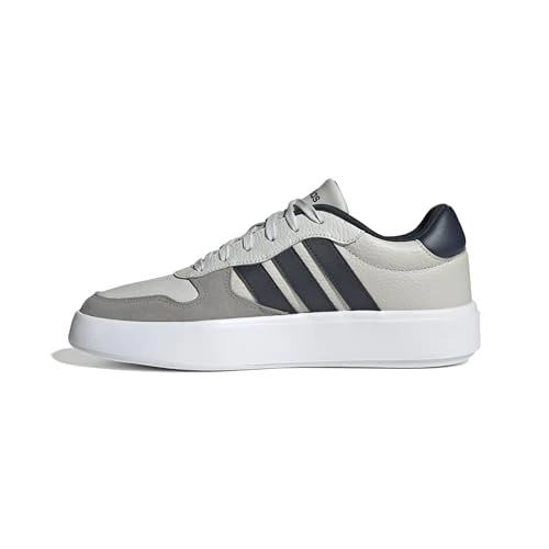 Limitiertes Angebot: Adidas Herren LITECOURT Shoes, Grey one/Aurora Ink/FTWR White, 47 1/3 EU von 70.00 EUR auf 62.59 EUR (Spare 11%)