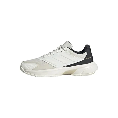 Offerta a tempo: Adidas Donna Courtjam Control 3 Tennis Shoes, off White/off White/Champagne Met., 36 EU - 0.00% da 57.99 € a 57.99 €