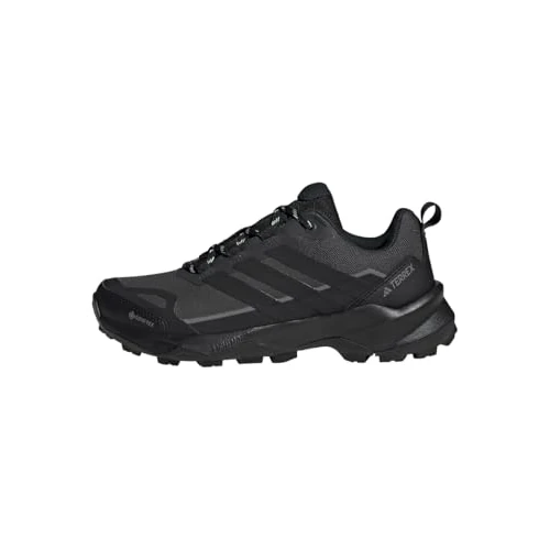 Offerta a tempo: adidas Donna Terrex Skychaser Ax5 Gore-Tex Hiking Shoes, Carbon/Core Black/Semi Flash Aqua, 44 EU - 27% da 120.00 € a 87.32 €
