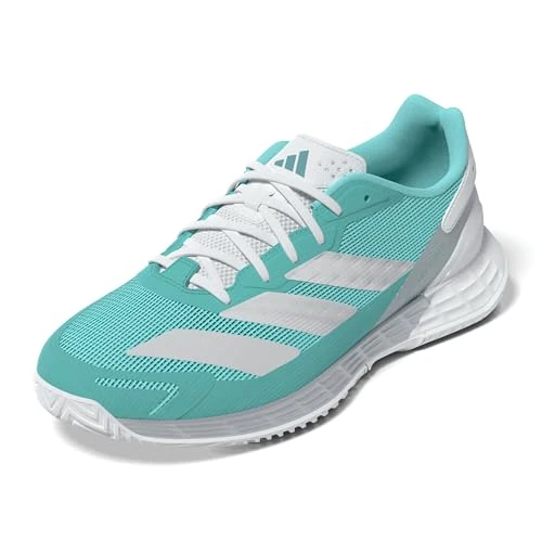 Oferta limitada: adidas Mujer Defiant Speed 2 Tennis Shoes, Flash Aqua/Silver Met./Mint Ton, 38 EU de 53.21 € a 53.21 € (ahorro 0.00%)