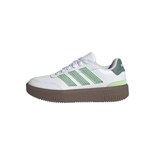 Limited-time offer: adidas Women's COURTBLOCK Shoes, FTWR White/semi Court Green/semi Green Spark, 6.5 UK from 40.00 GBP to 40.00 GBP (save 0%)