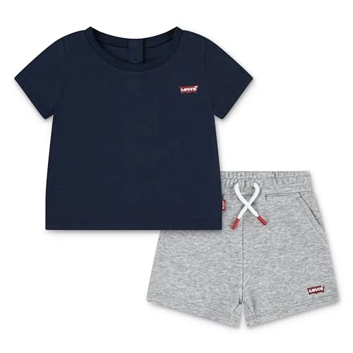 Offerta a tempo: LEVI'SE-SETS Maglietta e Pantaloncini Set Bebe - 37% da 30.00 € a 18.99 €