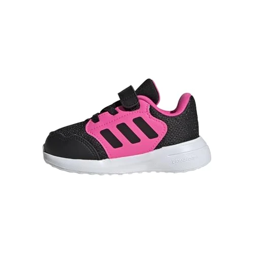 adidas Uniseks-Baby TENSAUR RUN 3.0 SHOES INFANTS, Core Black/Core Black/Lucid Pink, 20 EU
