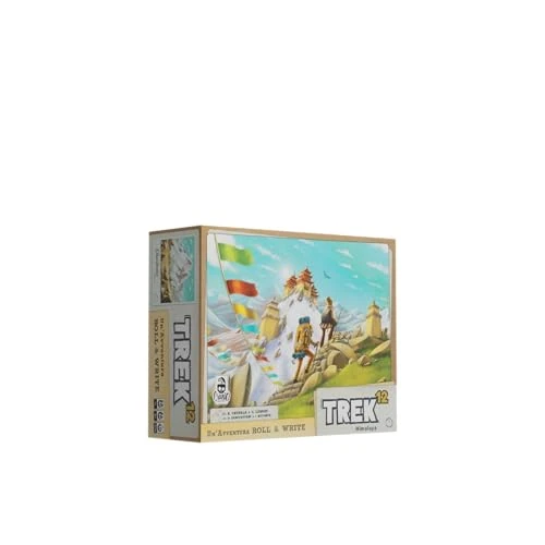 Oferta limitada: Cranio Creations - Trek 12 Himalaya, Un Roll & Write para Escalar El Himalaya, Edición Italiana de 18.95 € a 18.95 € (ahorro 0.00%)
