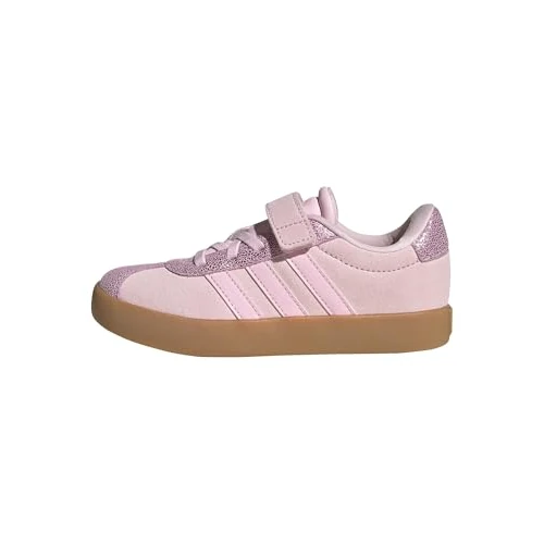 adidas uniseks-kind VL COURT 3.0 SHOES CHILDREN, Clear Pink/Clear Pink/Gum, 31 EU