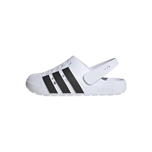 Offerta a tempo: adidas Unisex - Adulto Adilette 2.0 Clog Sandal, Cloud White/Core Black/Cloud White, 43 EU - 27% da 45.00 € a 32.99 €