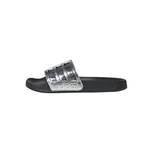 Offerta a tempo: adidas Unisex - Adulto Adilette Shower Slides Sandal, Core Black/Silver Met./Silver Met., 44.5 EU - 25% da 28.00 € a 20.99 €