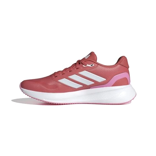Limited-time offer: adidas Women's Runfalcon 5 Running Shoes, Better Scarlet/Cloud White/Bliss Pink, 7 UK from 50.00 GBP to 39.64 GBP (save 21%)