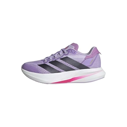 Adidas Mujer Duramo Speed 2 Running Shoes, Powder Plum/Aurora Black/preloved Purple, 44 EU