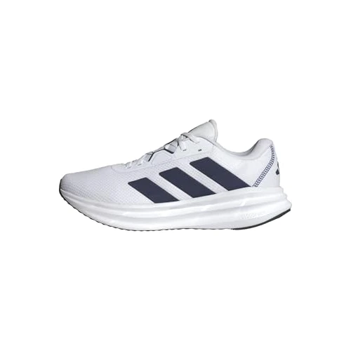 adidas Herren Galaxy 7 Running Shoes, Cloud White/Dark Blue/Core Black, 42 EU