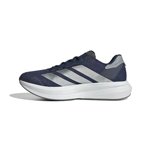 Offerta a tempo: adidas Uomo Duramo Speed 2 Running Shoes, Dark Blue/Silver Metallic/Halo Silver, 38 2/3 EU - 25% da 90.00 € a 67.50 €