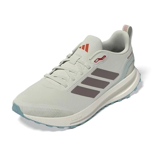 adidas Mężczyźni RUNFALCON 5 TR RUNNING SHOES, alumina/warm clay/mint ton, 40 EU