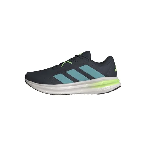adidas Homme Galaxy 7 Running Shoes, Aurora Ink/Mint Ton/Lime Burst, 40 EU