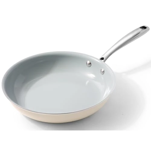 Oferta limitada: Cookersway Sartén antiadherente de cerámica, 28 cm, sartén de cerámica para inducción, sartén con revestimiento de cerámica, 28 cm, utensilios de cocina de 32.99 EUR a 32.99 EUR (ahorro 0%)