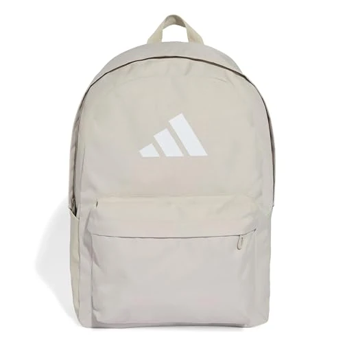 adidas Unisex adulto CLASSIC 3BARS BACKPACK, wonder alumina/white, One size