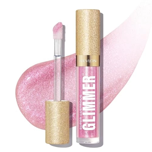 Oferta ograniczona: Revlon Super Lustrous Glimmer Gloss, nawilżający i amortyzujący, ultra-błyszczące wykończenie, formuła na bazie roślinnej, 002 Pink Prisma, 3,8 ml z 40.81 PLN na 40.81 PLN (zniżka 0%)