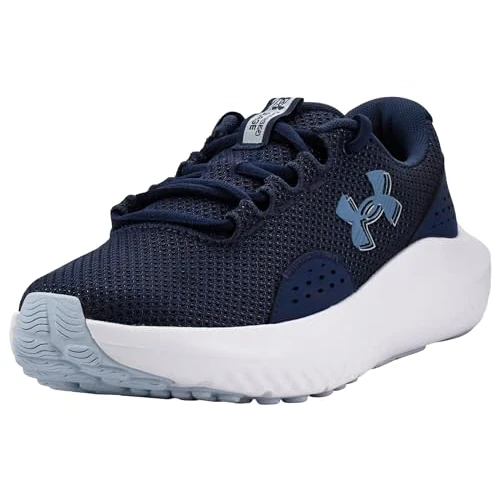UA W Charged Surge 4 - Washed Navy/Blue Calm/Metallic Blue Calm - 3.5, Azul Marino Lavado Calm Metallic Blue, 36.5 EU