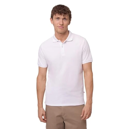 Offre limitée : DANISH ENDURANCE Polo pour Homme Adulte, Coton Biologique, Lot de 1 ou 2, Blanc, XXL de 29.95 € à 29.95 € (0.00% de remise)