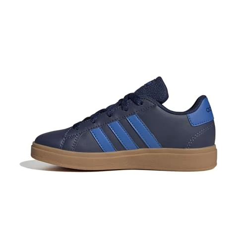 Offerta a tempo: adidas Unisex - Bambini e Ragazzi Grand Court Lifestyle Tennis Lace-up Shoes, Blu Scuro Bright Royal Gum10, 23 EU - 0% da 24.00 € a 24.00 €