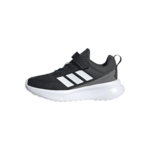 adidas Unisex - Bambini e Ragazzi Fortarun 4.0 Shoes Children, Core Black/Cloud White/Carbon, 31 EU