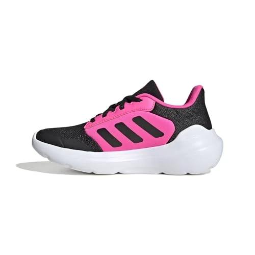 adidas Uniseks-Kind TENSAUR RUN 3.0 SHOES JUNIOR, Core Black/Core Black/Lucid Pink, 38 EU