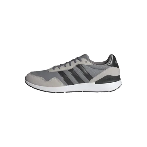 Adidas Herren Run 60s 4.0 Shoes, Grey Three/Core Black/Grey Two, 39 1/3 EU