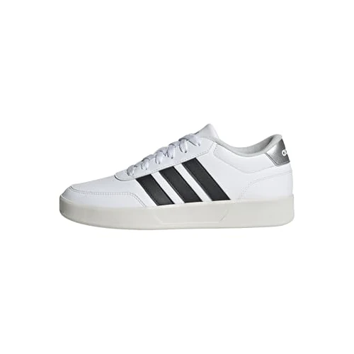 adidas Donna Breaknet 3.0 Shoes, Ftwr White Core Black Silver Met, 42 2/3 EU
