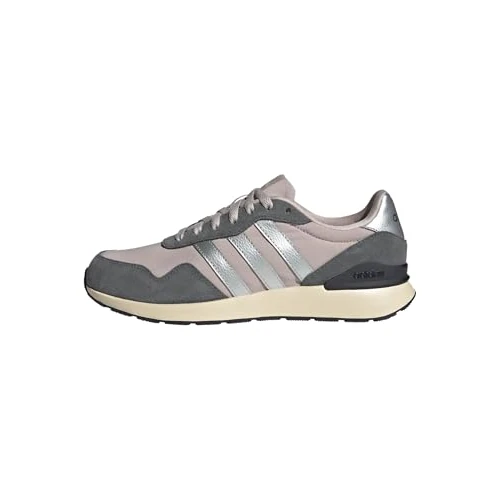 adidas Donna Run 60S 4.0 Shoes, Wonder Taupe Silver Met Carbon, 42 2/3 EU