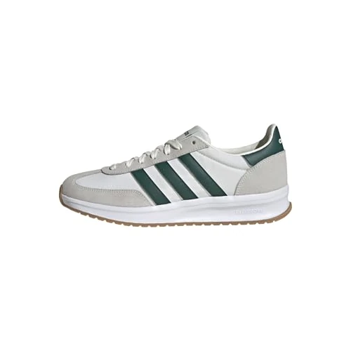 adidas Mezczyzni RUN 70S 2.0 SHOES, Core White/Collegiate Green/Off White, 40 2/3 EU