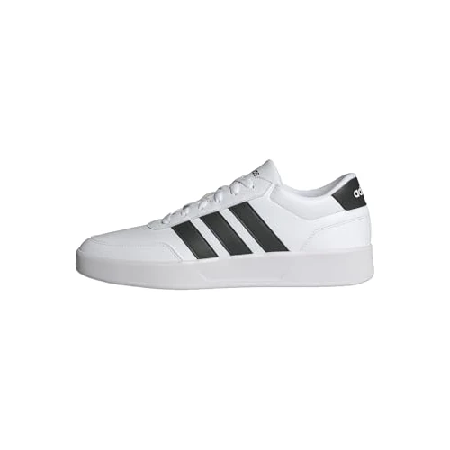 adidas Hombre BREAKNET 3.0 Shoes, Cloud White/Core Black/Cloud White, 42 EU