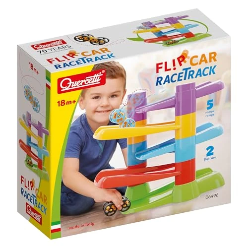Limitiertes Angebot: Quercetti - 6496 Flip Car Race Track von 23.90 EUR auf 17.50 EUR (Spare 27%)