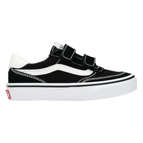 Offerta a tempo: Vans Brooklyn, Scarpe da ginnastica Unisex - Bambini e ragazzi, Suede Canvas Black White, 27 EU - 14% da 50.00 € a 43.15 €