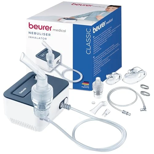 Limited-time offer: Beurer IH 16 Nebuliser with Compressed-air Technology, Compact Design, for Treating The Upper and Lower Airways, Suitable for Adults and Children, Easy to Clean from 44.99 £ to 44.99 £ (save 0.0%)