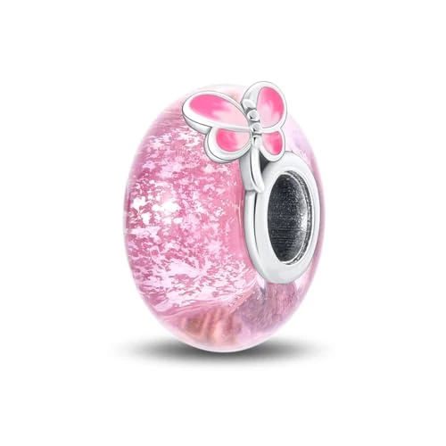 Offerta a tempo: Pandach Bead Charm Ciondolo Argento Sterling 925 con Cubic Zirconia Pendenti per Pandora Braccialetti, Compatibile con Braccialetti e Collane europei - 53% da 16.99 € a 7.99 €