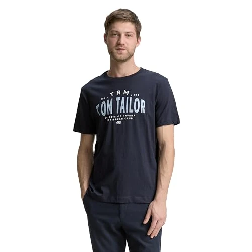 Oferta limitada: TOM TAILOR 1046756 Camiseta, 10668-sky Captain Blue, S Hombres de 12.74 € a 12.74 € (ahorro 0.00%)