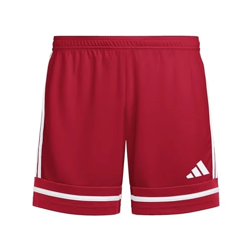 adidas uniseks-kind SQUADRA25 SHORT KIDS, team power red 2/team power red 2/white, 5-6 Years