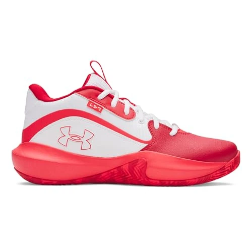 Offerta a tempo: Under Armour Sneaker Unisex UA Lockdown 7, Bianco Rosso Racer Rosso, 45 EU - 0% da 44.95 € a 44.95 €