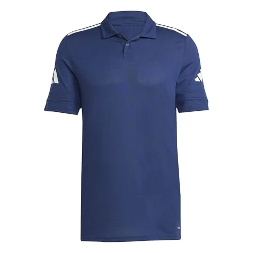 Limited-time offer: adidas Men's Squadra25 Cotton Polo Shirt, Team Navy Blue 2/White, M from 27.49 £ to 15.99 £ (save 41.83%)